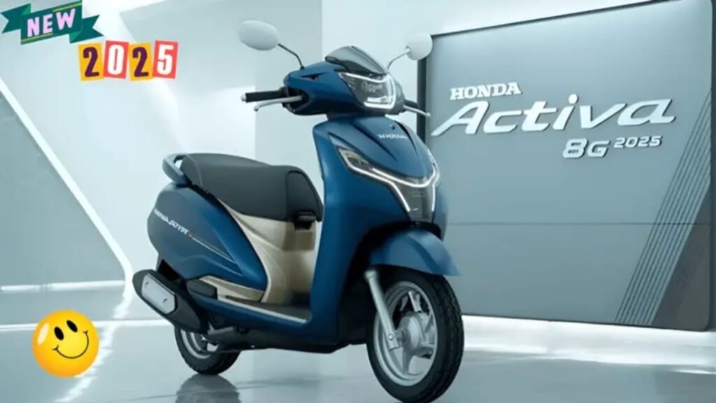Honda Activa 8G Launched – India’s Favourite Scooter Now Smarter, More Efficient with 90 KMPL Mileage & Priced at Just ₹70,000!