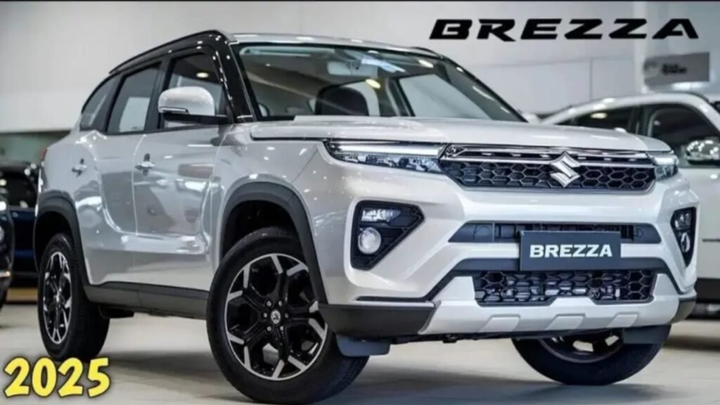 Maruti Suzuki Brezza 2025 – Smart Design, 39 KMPL Mileage & Just ₹9,000 EMI! Book Today!